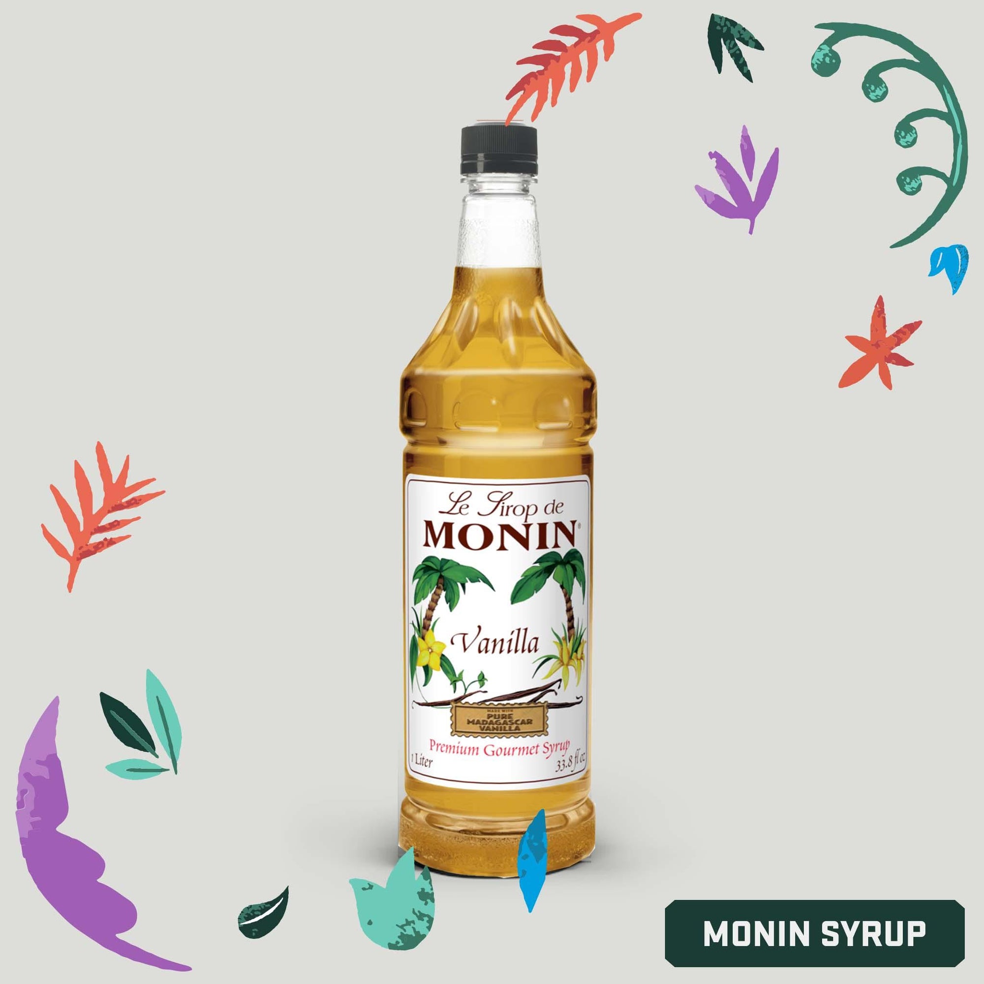 Monin Vanilla Syrup - Talitha Coffee
